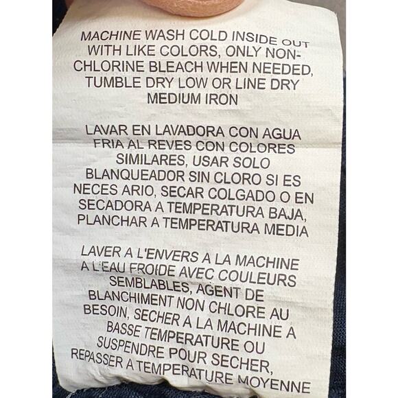 Wrangler Retro Premium Size XL Button Up Mens Shirt Navy Print Long Sleeve - Picture 10 of 10